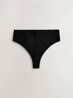 Noir - Lot 3 culottes invisibles et confortables