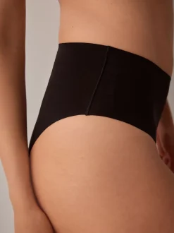 Noir - Lot 3 culottes invisibles et confortables