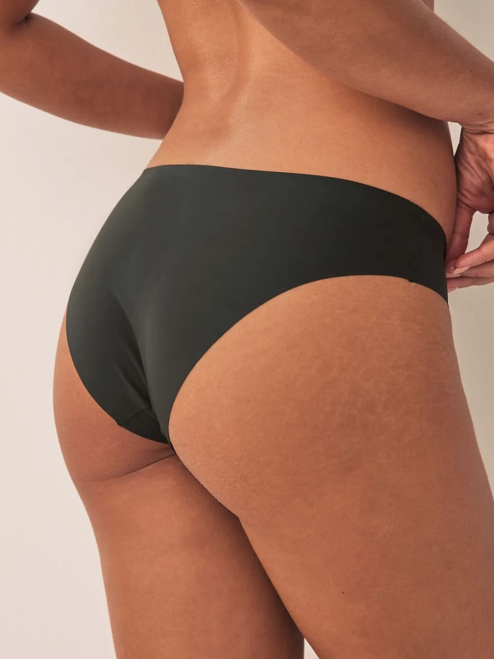 Noir - Lot 3 culottes invisibles et confortables