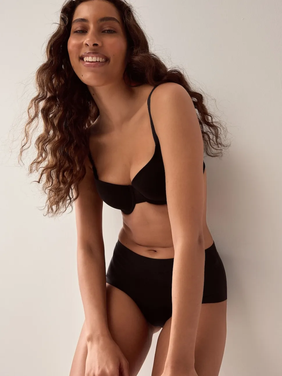 Noir - Lot 3 culottes invisibles et confortables
