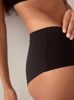 Noir - Lot 3 culottes invisibles et confortables