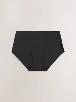 Noir - Lot 3 culottes invisibles et confortables