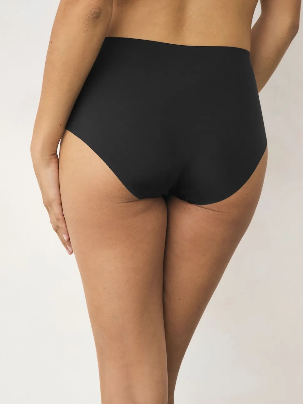 Noir - Lot 7 culottes invisibles et confortables