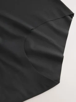 Noir - Lot 7 culottes invisibles et confortables