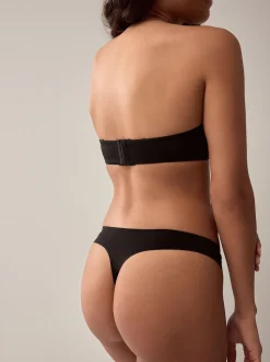 Noir - Lot 3 culottes invisibles et confortables