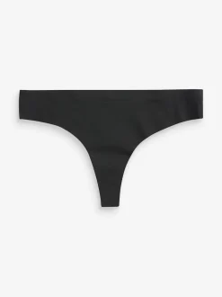 Noir - Lot 3 culottes invisibles et confortables