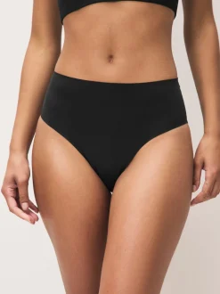 Noir - Lot 7 culottes invisibles et confortables