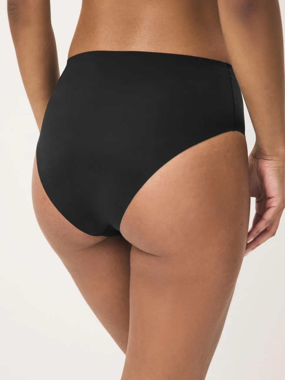 Noir - Lot 7 culottes invisibles et confortables