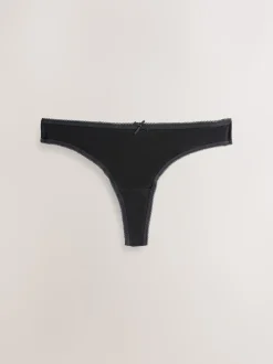 Noir - Lot de 10 caleçons en coton