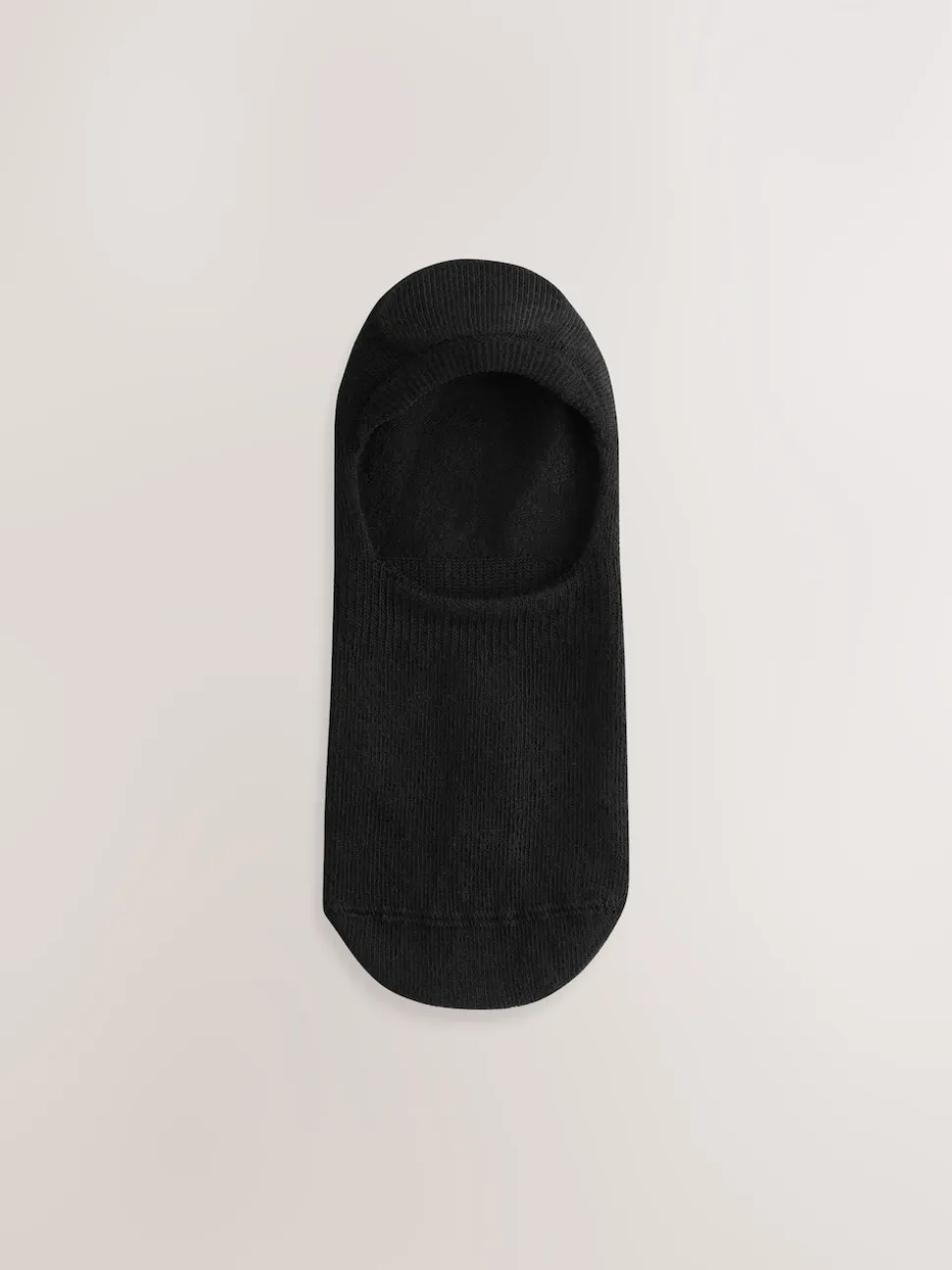 Noir - Lot de 4 chaussettes invisibles en modal