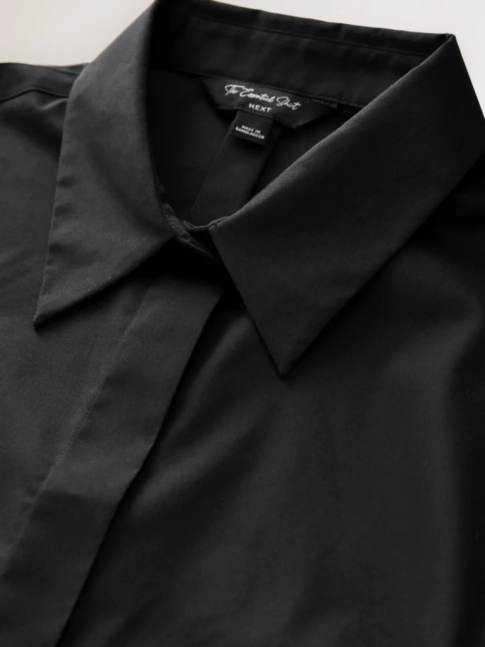 Noir - Lot de 2 chemises ajustées extensibles indispensables à manches longues