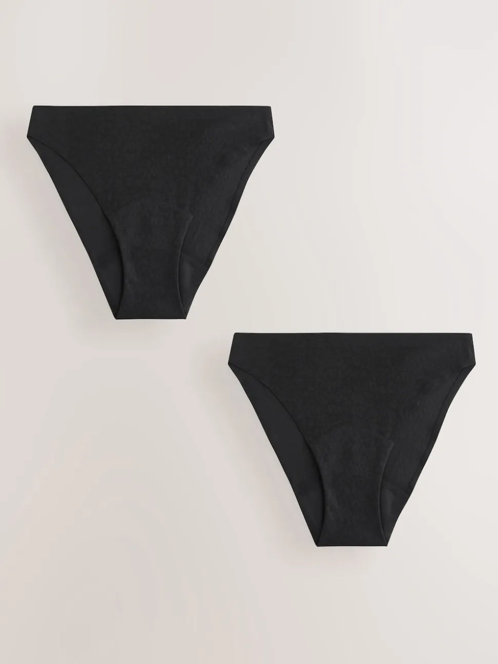 Noir - Lot de 2 culottes Anti Leak