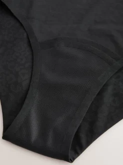 Noir - Lot de 2 culottes Anti Leak