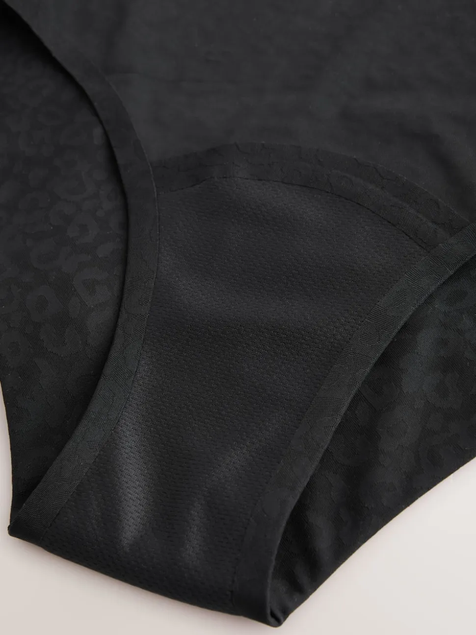 Noir - Lot de 2 culottes Anti Leak