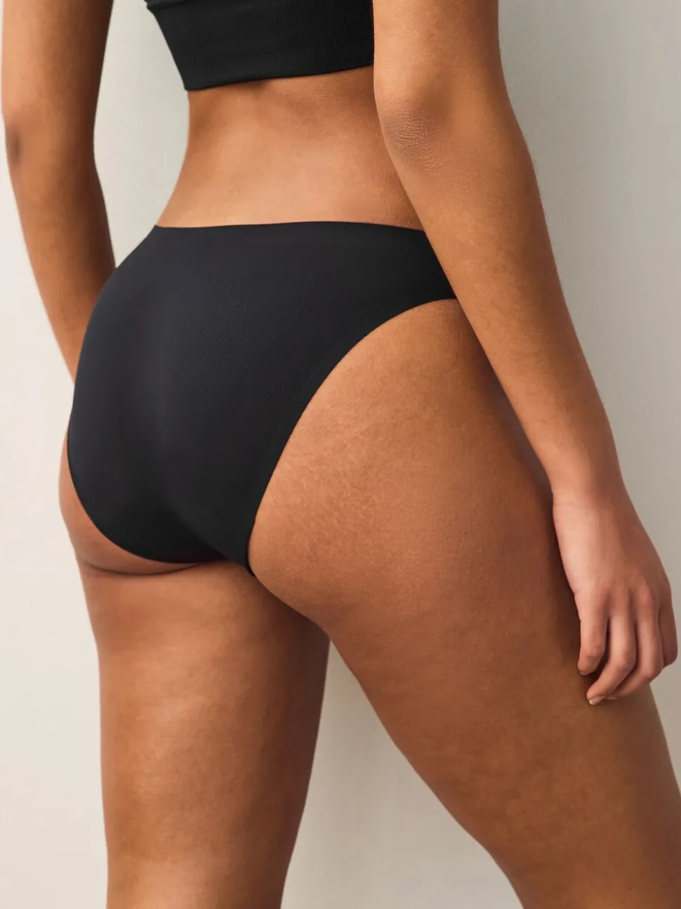 Noir - Lot de 2 culottes de période Invisible