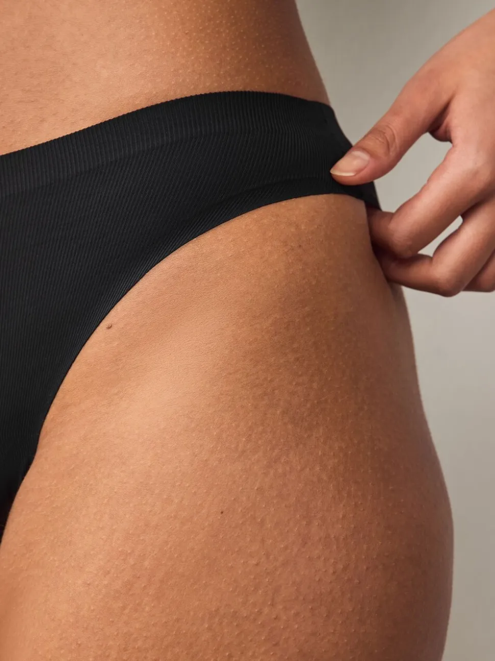 Noir - Lot de 2 culottes de période Invisible
