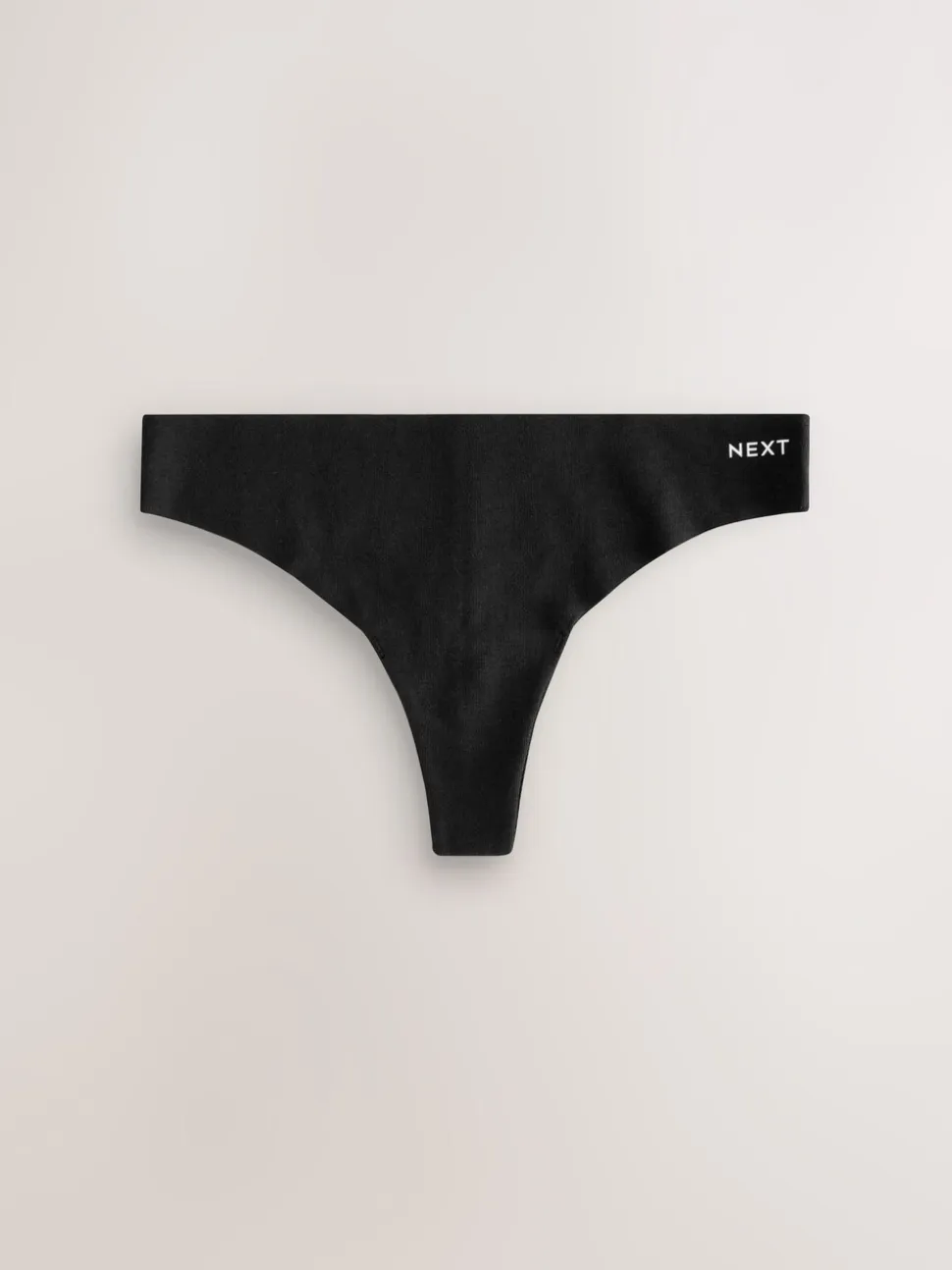 Noir - Lot de 3 culottes en coton majoritaire sans VPL