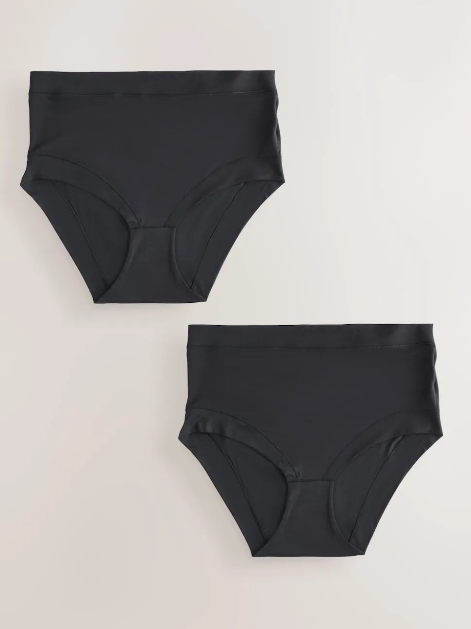 Noir - Lot de 2 culottes Ultimate Comfort