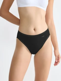 Noir - Lot de 3 hipsters Sloggi GO Crush