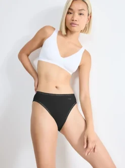 Noir - Lot de 3 hipsters Sloggi GO Crush