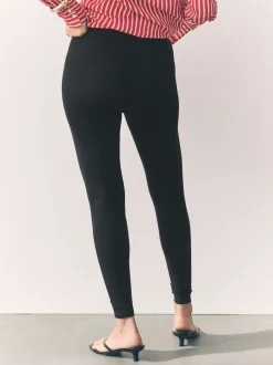 Noir - Lot de 5 leggings intégraux