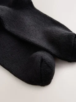 Noir - Lot de 1 paires de chaussettes longues souples