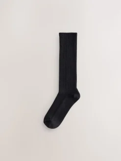 Noir - Lot de 3 paires de chaussettes en coton souple