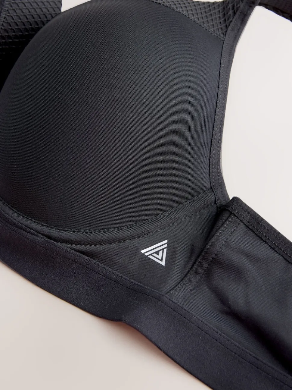 Noir - Lot de 2 soutiens-gorge de sport à armatures B-G Impact élevé Dry Tech