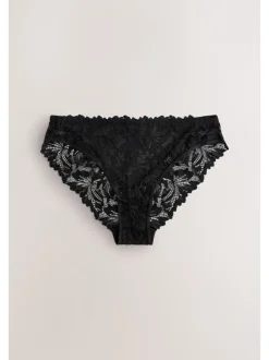 Noir - Lot de culottes en dentelle Ultimate Comfort 7
