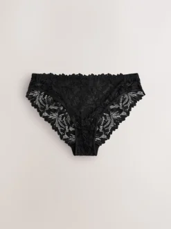 Noir - Lot de culottes en dentelle Ultimate Comfort 7