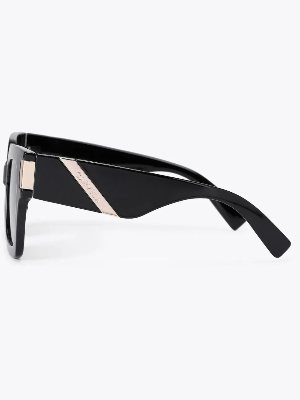Noir - Lunettes de soleil Carvela à semelle évasée épaisse