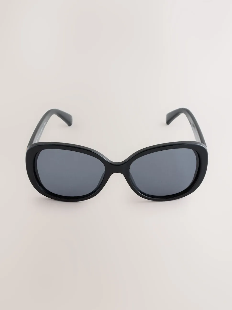 Noir - Lunettes de soleil cache-cœur carrées