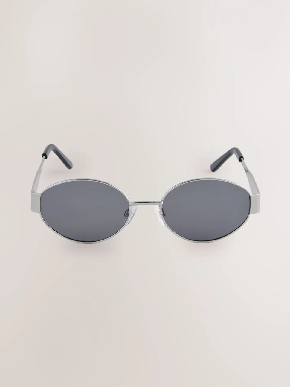 Noir - Lunettes de soleil ovales Tone