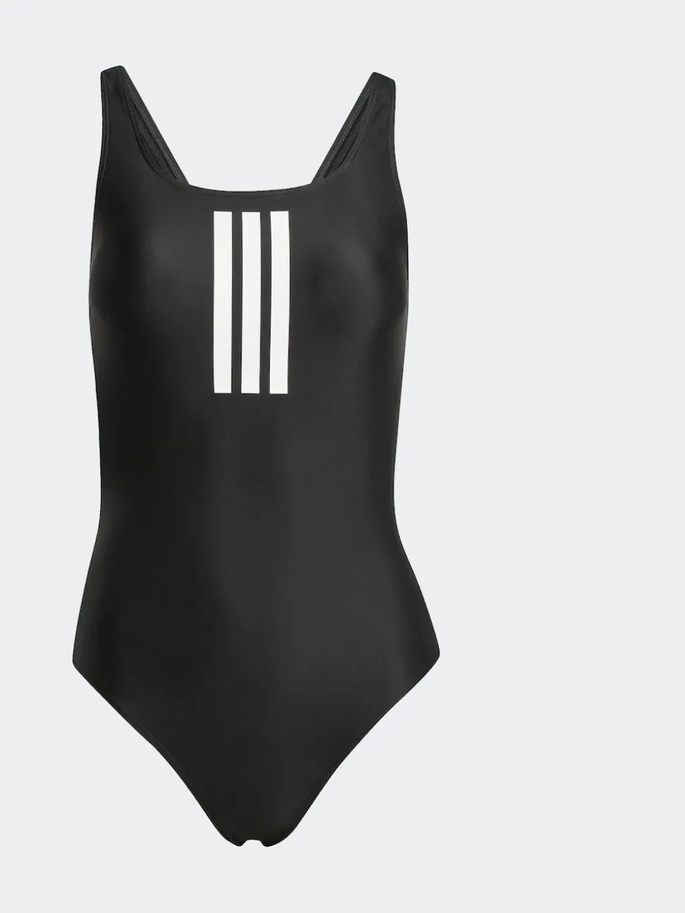 Noir - Maillot de bain adidas 3 Rayure avec dos en V