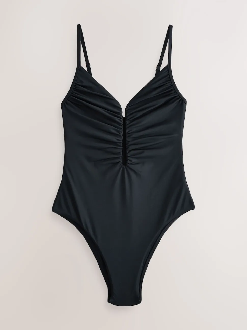 Noir - Maillot de bain gainant pigeonnant