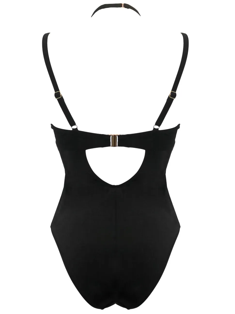 Noir - Maillot de bain Pour Moi Sydney à armatures à double bretelles