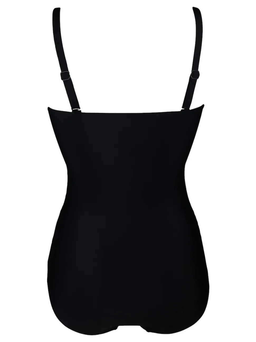 Noir - Maillot de bain Pour Moi Santa Monica gainant au ventre à bretelles amovibles