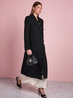 Noir - Manteau croisé Tabitha Simmons X Next Premium