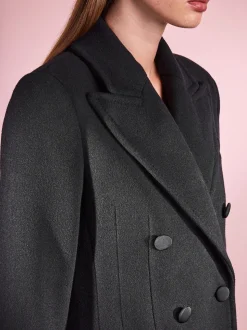 Noir - Manteau croisé Tabitha Simmons X Next Premium