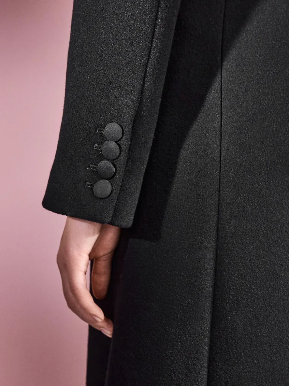 Noir - Manteau croisé Tabitha Simmons X Next Premium