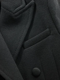 Noir - Manteau croisé Tabitha Simmons X Next Premium