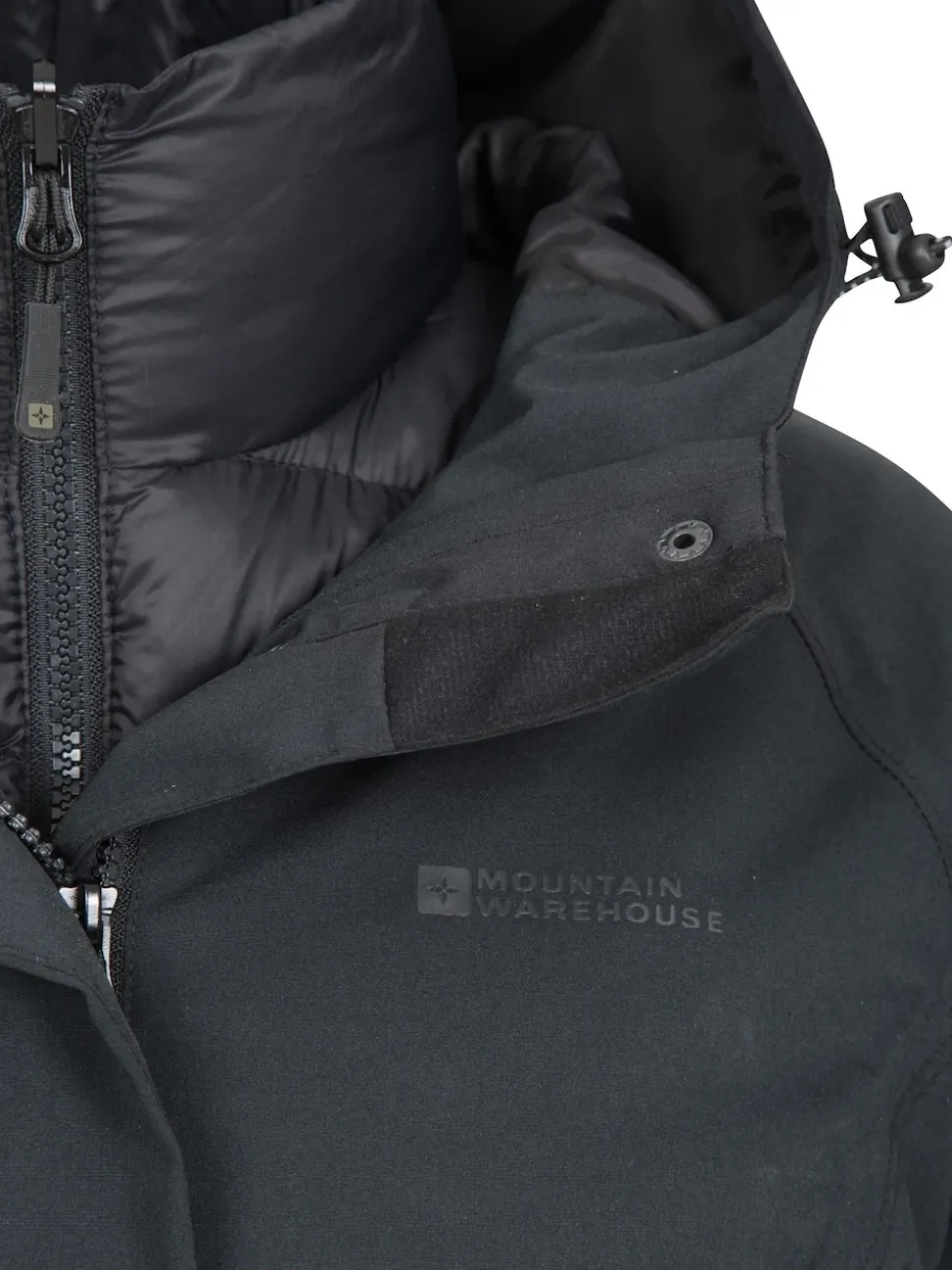 Noir - Manteau long imperméable Mountain Warehouse Alaskan 3en1 femme