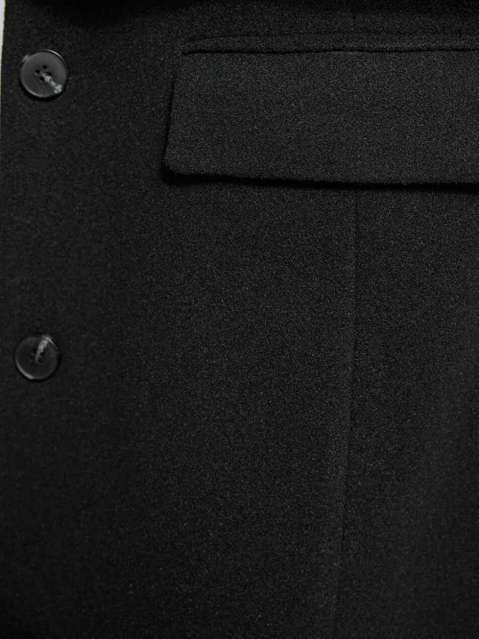 Noir - Manteau Long Tall Sally City coupe longue