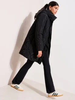 Noir - Manteau matelassé Friends Like These mi-long