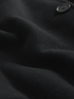 Noir - Manteau N. Premium en entonnoir