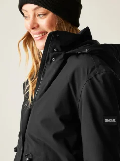 Noir - Manteau Regatta Yannta Isotex imperméable respirant