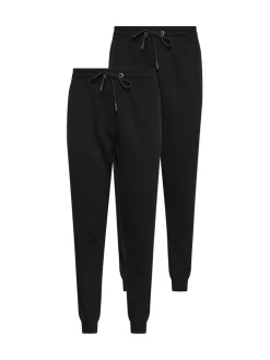 Noir - M&Co Joggers à poignets 2 Lot