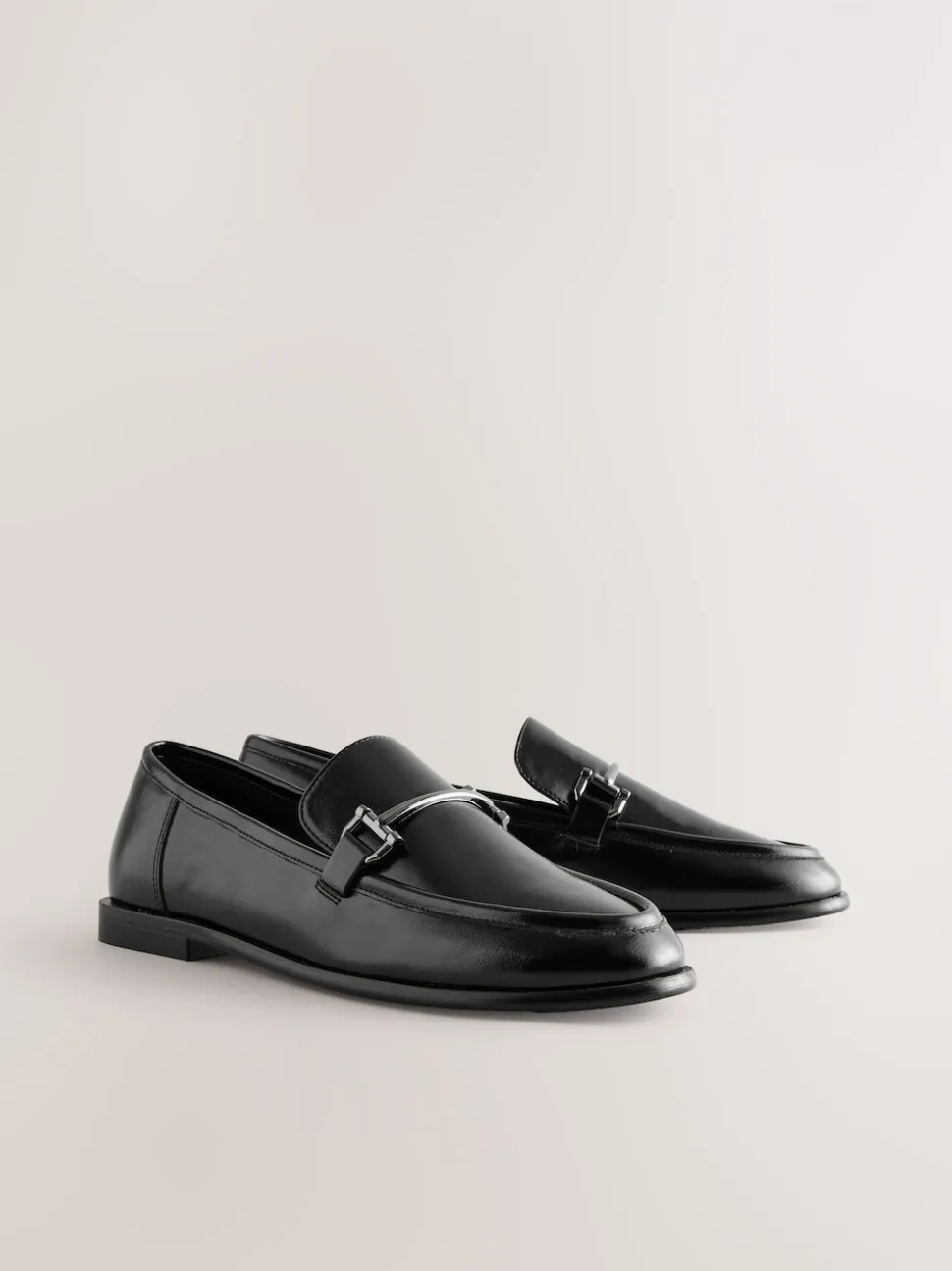 Noir - Mocassins à bout rond