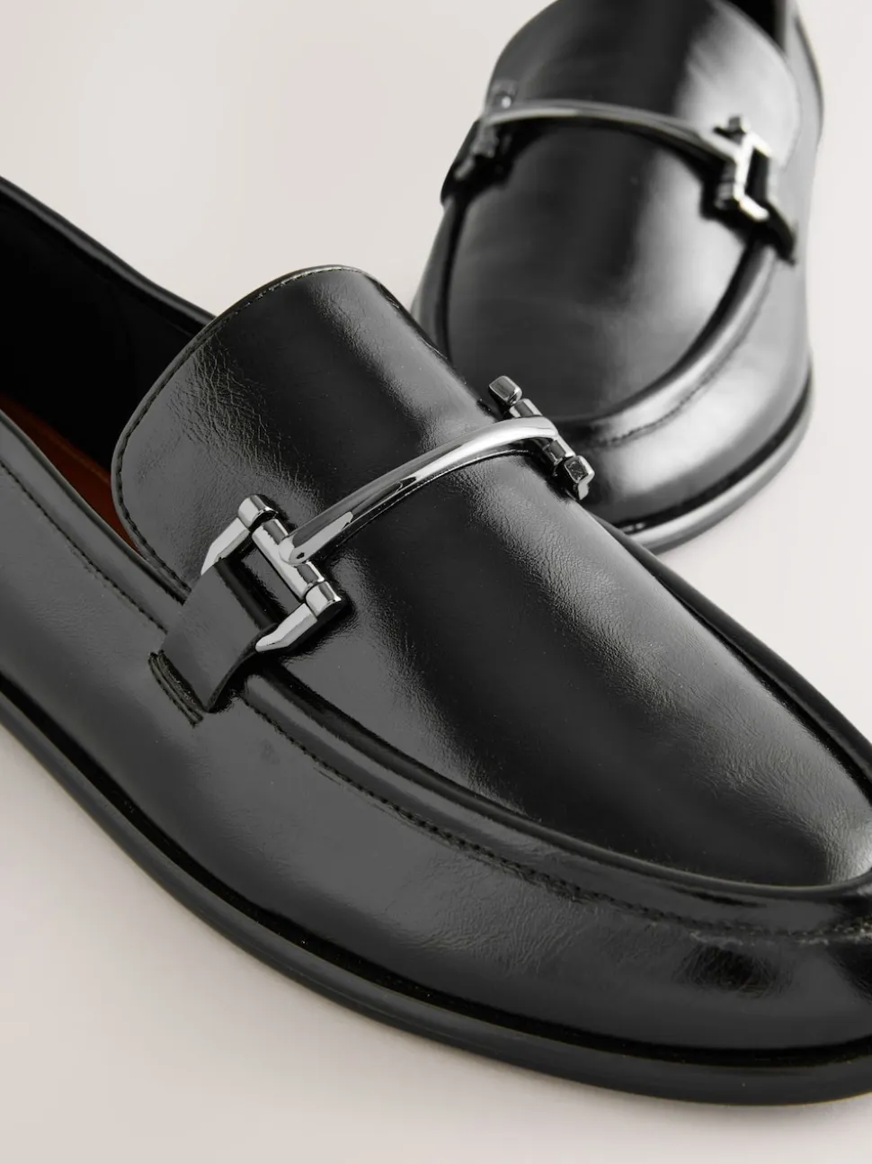 Noir - Mocassins à bout rond