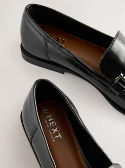 Noir - Mocassins à bout rond